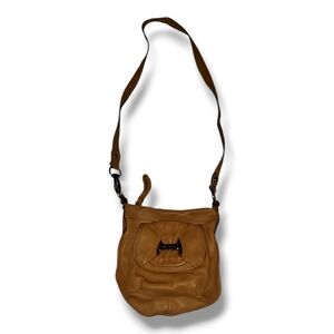 B. Makowsky Tan Leather Bag